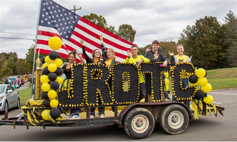 Fairview High's homecoming parade
